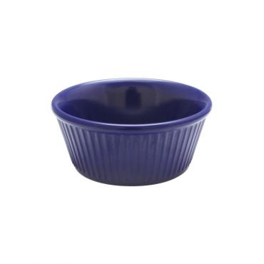Thunder Group ML533CB1 Cobalt Blue Fluted Ramekin 105ml