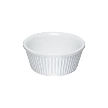 Thunder Group ML533W1 White Fluted Ramekin 105ml