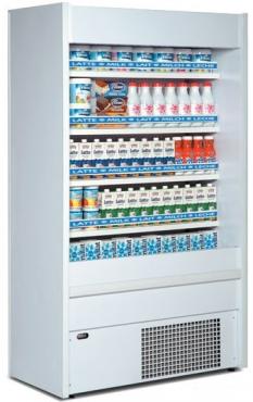 Mondial-Elite SLIM White Slim Tiered Multideck Display Fridge - GRADED UNITS AVAILABLE