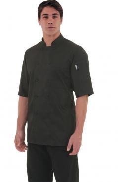 Chef Works B054 Cool Vent Black Montreal Chefs Jacket