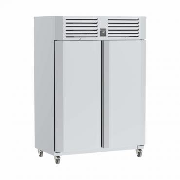 Precision MPT1401 Upright GN2/1 Stainless Steel Double Door Fridge