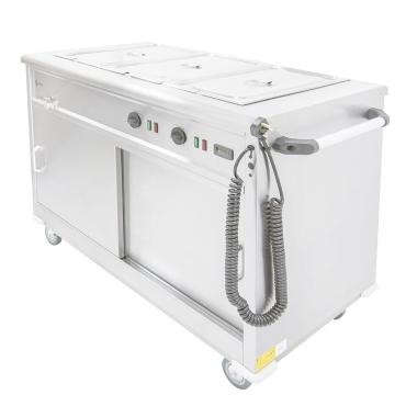 Parry MSB12 Bain Marie Top Mobile Servery