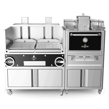 Roaster Multi Freestanding Commercial Chargrill Oven - MU-GP2GC-R56