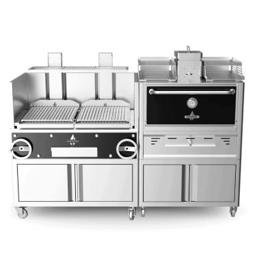 Roaster Multi Freestanding Commercial Chargrill Oven - MU-GP2GC-R76