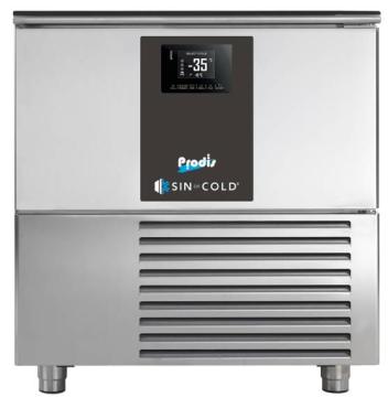 Prodis Sincold MXE520 20kg Counter Height Blast Chiller 5 Tray