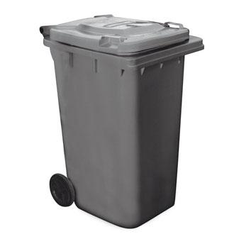 N100 Wheelie Bin Dark Grey 240Ltr