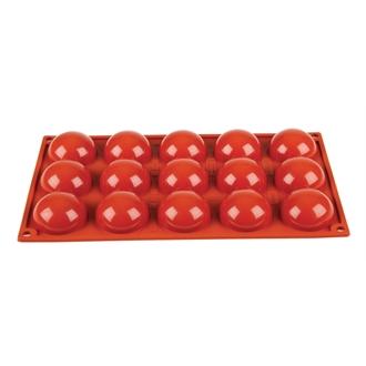 N936 Formaflex Silicone 15 Half Sphere Mould