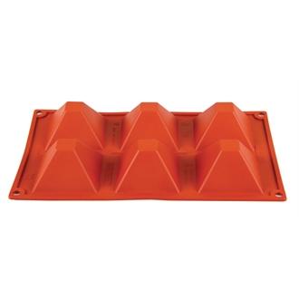 N943 Formaflex Silicone 6 Pyramid Mould