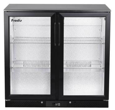 Prodis NT2BHLOLE Low Energy Low Profile Double Hinged Door Bottle Cooler