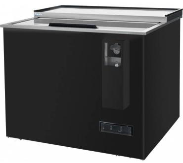 Prodis NTBD1 279L Black Horizontal Bottle Dump