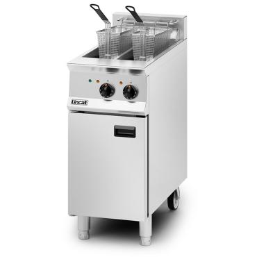 Lincat Opus 800 OE8105 2 x 9 litre Twin Tank, Twin Basket Electric Fryer