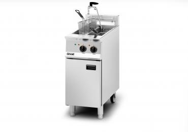 Lincat Opus 800 OE8105/OP 400mm Wide Twin Tank,Twin Basket Electric Filtration Fryer 