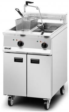 Lincat Opus 800 OE8113/OP 2 x 15 Litre Twin Tank Electric Fryer with Pump Filtration