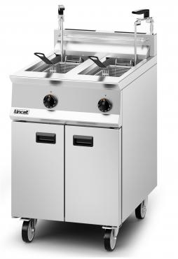 Lincat Opus 800 OG8111/OP2/P Twin Tank LPG Gas Fryer with Dual Pumped Filtration - 2 x 14 Litre Tanks