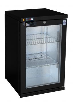 Osborne 30ES/W eCold Commercial Single Door Undercounter 800mm High Bottle Cooler - Black Finish