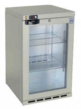 Osborne 30ES/W eCold Commercial Single Door Undercounter 800mm High Bottle Cooler - Silver Finish