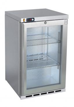 Osborne 30ES/W eCold Commercial Single Door Undercounter 800mm High Bottle Cooler - Stainless Steel Finish