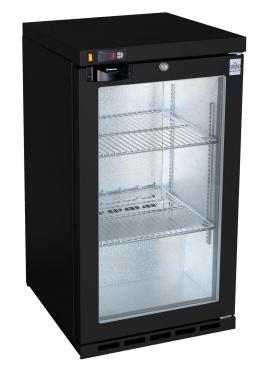 Osborne 50ES/W eCold Commercial Single Door Undercounter 900mm High Bottle Cooler - Black Finish