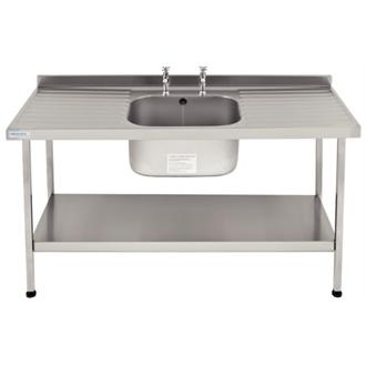 Franke P370 Stainless Steel Centre Bowl Sink (Self Assembly)