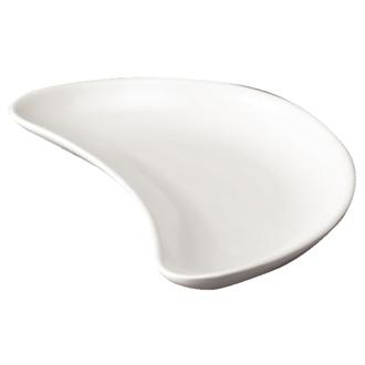 P618 Churchill Whiteware Crescent Salad Plates 202mm