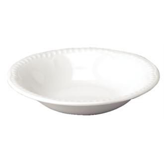 P873 Churchill Buckingham White Oatmeal Bowls 180mm