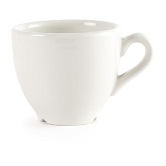 P880 Churchill Plain Whiteware Espresso Cups 85ml