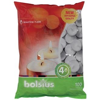 Bolsius 4 Hour Tealights (Pack of 100) - P950