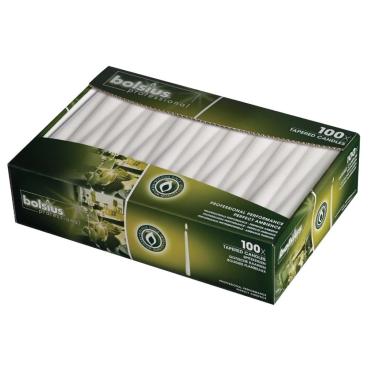 Tapered White 10inch Candles (Pack of 100) - P960 