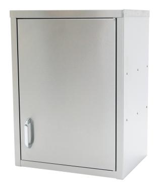 Parry Stainless Steel Hinged Wall Cupboards