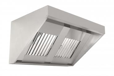 Parry Titan Commercial Extraction Canopies with External Fan Pack - Depth 1200mm