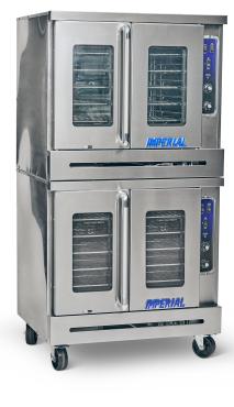 Imperial PCVDG-2 Pro Series Double Deck Bakery Depth Gas Convection Oven
