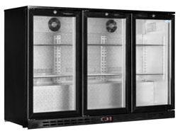 Interlevin PD30H / PD30S Undercounter Triple Door Bottle Cooler