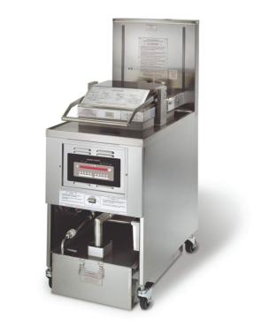 Henny Penny PFG691 High Volume 8 Head Gas Pressure Fryer with 8000 Computron