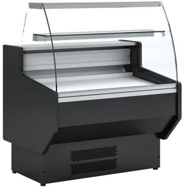 Polar PG013 G-Series Curved Glass Serve Over Counter Fridge 1m