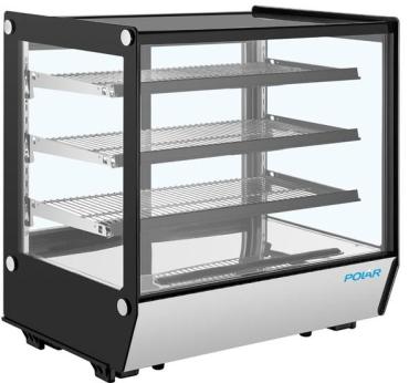 Polar PG025 G-Series Square Glass Countertop Display Fridge 185Ltr