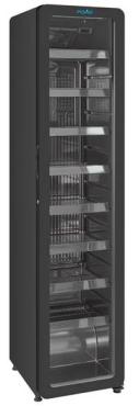Polar PG049 G-Series Slimline Display Fridge Black, 208 Litres