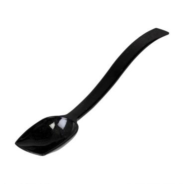 Thunder Group PLBS010BK Black Solid Polycarbonate Buffet Spoon, 254mm 3/4 Oz (12 Pack)