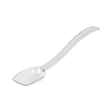 Thunder Group PLBS010CL Clear Solid Polycarbonate Buffet Spoon, 254mm 3/4 Oz (12 Pack)