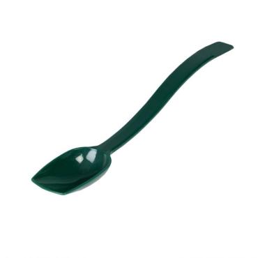 Thunder Group PLBS010GR Green Solid Polycarbonate Buffet Spoon, 254mm 3/4 Oz (12 Pack)