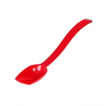 Thunder Group PLBS010RD Red Solid Polycarbonate Buffet Spoon, 254mm 3/4 Oz (12 Pack)