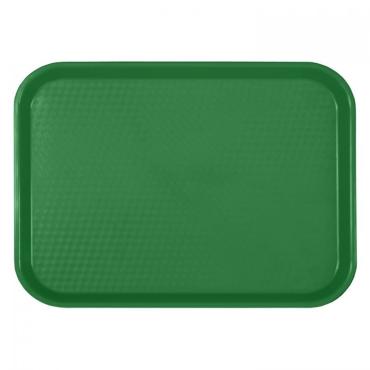 Thunder Group PLFFT1418GR Green Fast Food Tray 355mm x 450mm