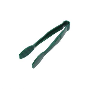 Thunder Group PLFTG006GR Green Flat Grip Tongs 6