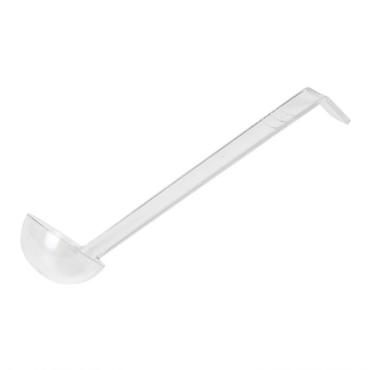 Thunder Group PLOP009CL Clear One Piece Ladle 3/4 Oz
