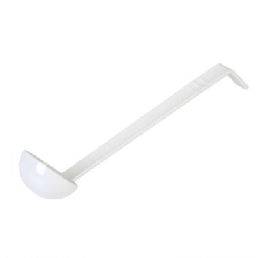 Thunder Group PLOP010WH White One Piece Ladle 1 Oz
