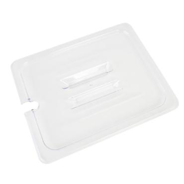 TG - Notched Clear Polycarbonate GN 1/2 Gastronorm Container Cover  PLPA7120CS