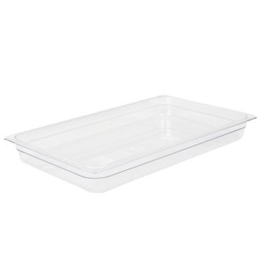 TG - GN 1/1, 65mm Deep 8.5Ltr Gastronorm Container, Clear Polycarbonate