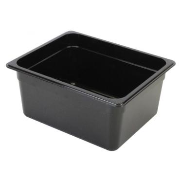 TG - GN , 150mm Deep, 8.8Ltr Gastronorm Container, Black Polycarbonate