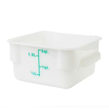 Thunder Group PLSFT002PP Polypropylene Square Food Storage Container 1.9Ltr
