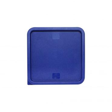 Thunder Group PLSFT121822C Blue Square Food Storage Container Lid