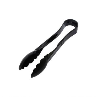 Thunder Group PLSGTG009BK Black Scallop Grip Tongs 229mm